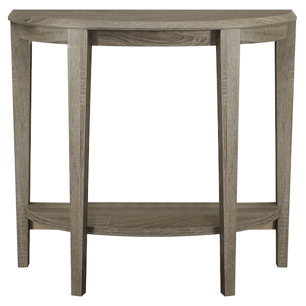 Monarch Specialties Accent Table - 36"L / Dark Taupe Hall Console I 2452 - main